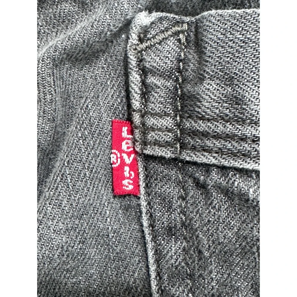 Levis 514 Jeans Mens 34x30 Gray Regular Fit Straight Utility Pockets Gorpcore